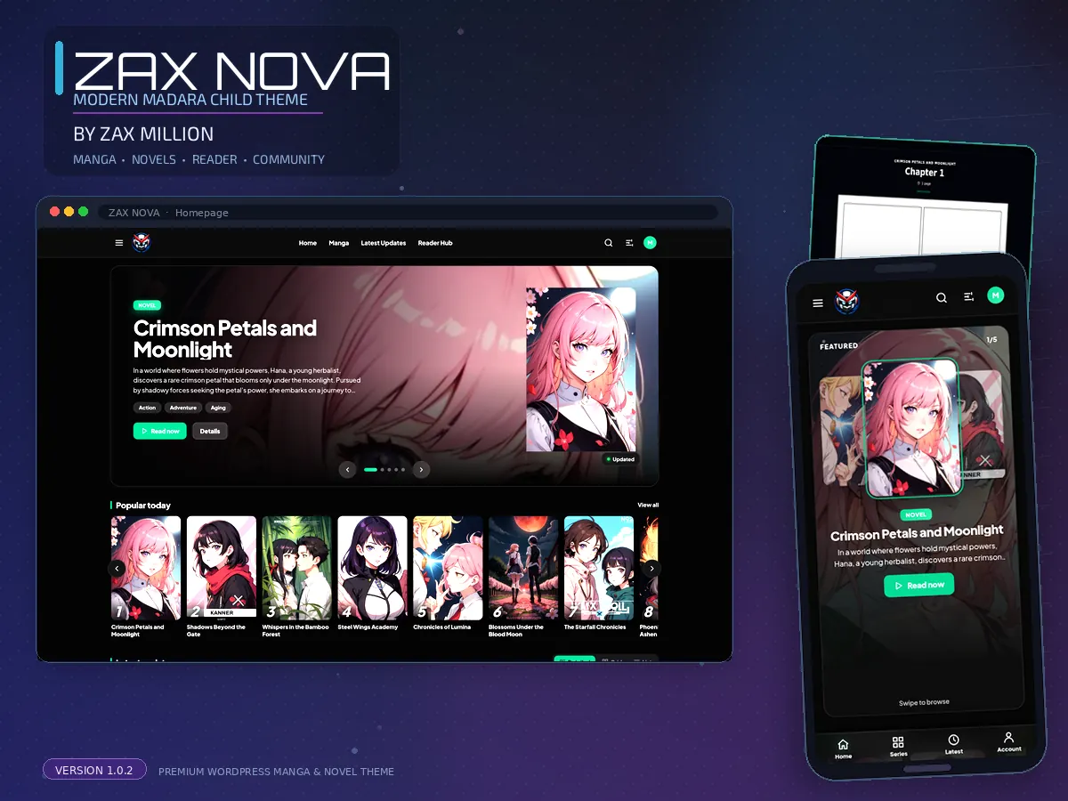 Approved ZAX NOVA marketplace preview
